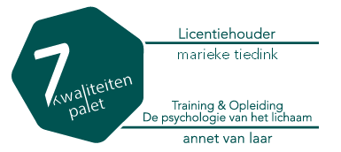 De psychologie van het lichaam Training Opleiding Annet van Laar Licentiehouder Marieke Tiedink